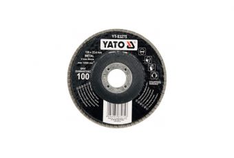 Ziedlapiņu slīpēšanas aplis 125mm-Р100 (YT-83275)