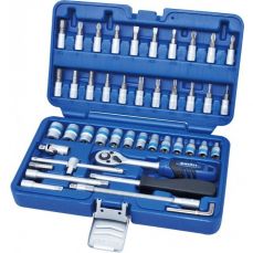 1/4" Muciņu komplekts (46gab) (12-Nometne) (KR046MDA12)