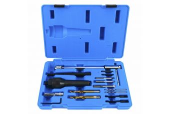 Набор для снятия свечей зажигания и восстановления резьбы 16шт (MHR02116)