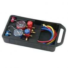 Блок заправки кондиционера R134a/R12 (AT3030A)