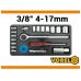 Sockets 4-17mm 1/2" & 3/8" 21pcs (58210)