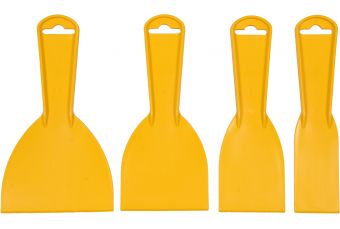 Plastic putty knife set 4pcs (05980)
