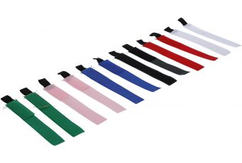 Ассортимент липучки / крючковой и петлевой ленты | 20 x 190 мм | 12 шт. (80825)