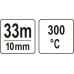 Heat resistant tape 10mm 300c (YT-82541)