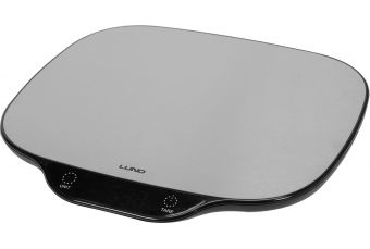 Кухонные весы из нержавеющей стали | 27 X 25 X 1,8 cm (68363)