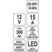 Электронное зарядное устройство 12V/2A, 6A, 10A, 15A, 20А  (YT-83037)