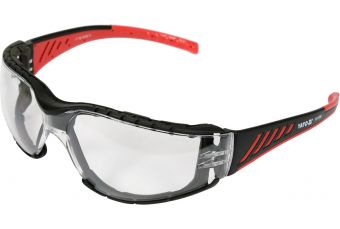 Комфортные защитные очки | некорродирующие | с ультрафиолетовым покрытием | черные (YT-73702)