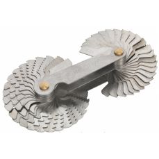 Резьбомер 52 лезвия | метрика 0,25 - 6,0 мм, Whitworth 4G - 62G (SPG52)