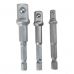 Набор адаптеров и насадок 1/4 "(6,3 мм) на головки и концы 1/4" - 3/8 "- 1/2" | 16 шт. (SB16)