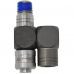 Universal connector 1/4" (external and internal thread) 360° swivel with regulator (CA401)