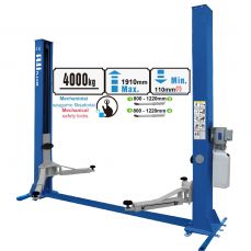 Двухстоечный гидравлический подъемник с усиленным основанием, 4,0 т (PL402DPGR)