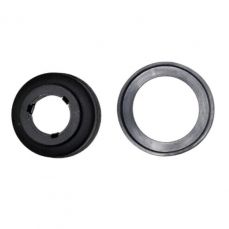 Быстросъемная пластиковая нажимная крышка с резиновым буфером (PLBPL100RB000T)