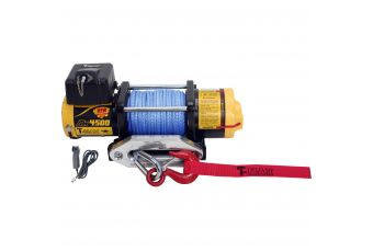Электрическая лебедка 12V 4500LBS/2040KG (синтетический трос) (ATWPRO4500)