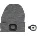 Шапка зимняя с диодами LED,серая (74225)