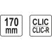 Hose clip pliers (clic and clic r) (YT-06475)