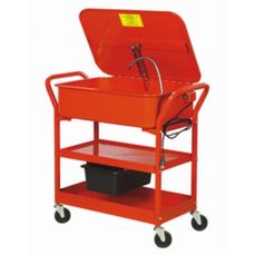 Mazu detaļu / | detaļu mazgāšana riteņi, plaukti | noņemams | augšdaļa 20 galoni / 90 L (RPW-20G)