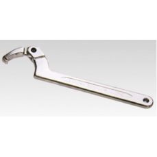 Regulējama C-Hook uzgriežņu atslēga ar rotējošu rokturi lietošanai uz bloķēšanas uzgriežņiem (SK6331)