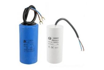 Комплект конденсаторов (2шт) для компрессора V-0.25/8 220V (MZBKV0258220V)
