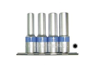 1/2" Комплект головок 4шт. 6-сторония (KR30178A)