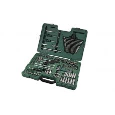 Uzgriežņu atslēgu komplekts 1/4" + 3/8" + 1/2", 122 gab (S09014A)