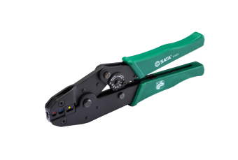 Crimping pliers with ratchet mechanism for insulated terminals (S91105)