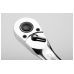 3/8-inch drop-shaped quick-release ratchet Dr. Heavy Duty with offset, L = 217 mm (S12970)