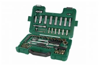 Набор торцевых головок 1/4 "+ 1/2" 86 шт. (S09013)