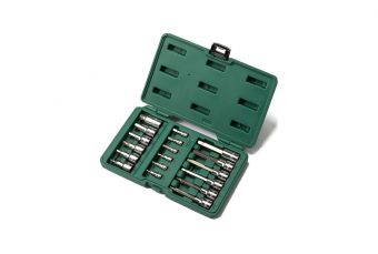 Набор головок 1/4" + 1/2" Dr. Bit (HEX) 18шт. (S09053)