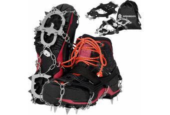 Обувные ручки стальные, нескользящие туристические накладки, размер 36-40 (CS0072)