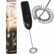 Электрический вспениватель молока 19 см с аккумулятором (KI0082)