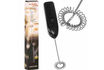 Электрический вспениватель молока 19 см с аккумулятором (KI0082)