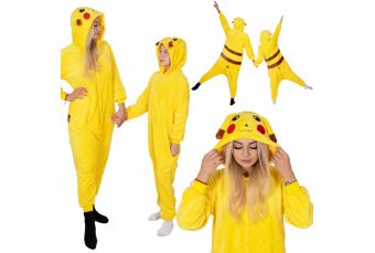 Пижама кигуруми Пикачу цельный женский комбинезон размер S (HA7316)