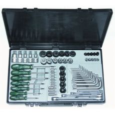Набор инструментов 65 пр. 1/4" 3/8 1/2" Force (4651)