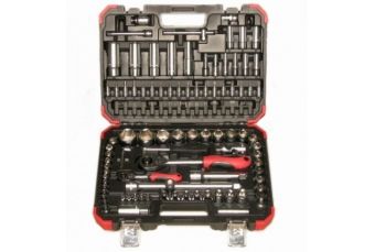 Instrumentu komplekts 108gab. 1/4 '' + 1/2 '', 6 malu STAR (41082-5-S)