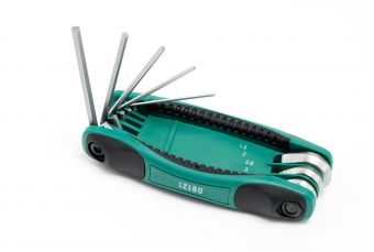 Набор шестигранных ключей Foldup 8шт. (1.5-8) (S09121)