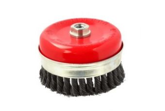 Проволочная щетка витая / с кольцом M14 | Ø 125 мм (ES740125R)