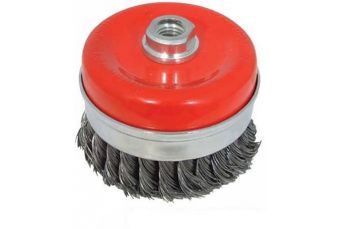 Проволочная щетка витая / с кольцом M14 | Ø 100 мм (ES740100R)