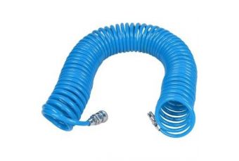 Рукав воздушный возвратный ПУ с быстроразъемными соединениями Ø5x8 мм - Ø5 x 8 мм, 5 м (AB0405)