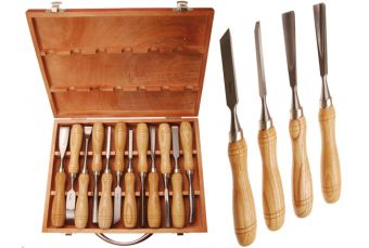 Набор деревянных стамескок 12 шт. (52712)