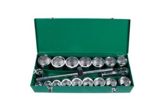 1" Dr. Socket 6pt komplekts 22gab 36-85mm (CL102901)