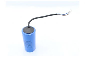 Конденсатор рабочий электродвигателя CBB60, 50мкФ, 450В AC, 50/60Гц (CBB60U)