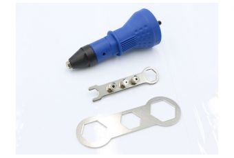 Адаптер заклепочного пистолета для аккумуляторной дрели | 2.4 - 3.2 - 4.0 - 4.8 мм (RGA06)