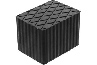 Резиновая накладка | для автоподъемников | 160 х 120 х 115 мм (7039)