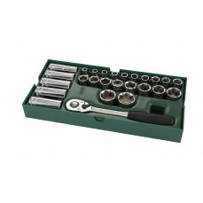 Поднос. Набор головок 1/2" Dr. 26шт. (S09915)