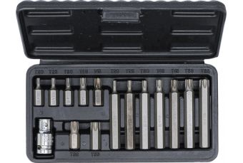 Бит-сет | короткие / длинные | 10 мм (3/8") | T-Star (для Torx) | 15 шт. (5040)