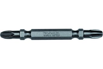 Screwdriver bits, double end 1/4''x65 mm, ph3-ph3, 50 pcs (YT-7882)