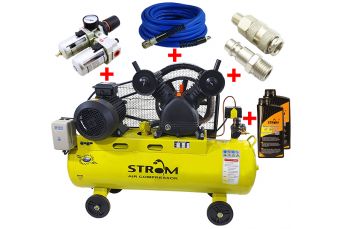 Compressor 100L, 380V STROM (V-0.6/8)
