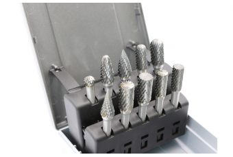 Набор фрез | карбид вольфрама | 6 мм | 10 шт. (SK1623)