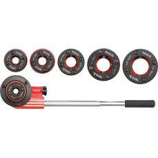 Комплект для нарезания трубной резьбы с трещоткой 6 шт. (EQ-7516)