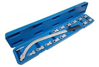 Set of keys for tensioner pulley | 12 angles 12 - 19 mm / E-type E10 - E18 | 15 pcs. (SK1078)